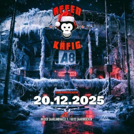 Affenkäfig xxx A8 xxx Saarbrücken 20.12.2025