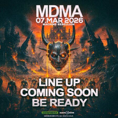 Tickets 10 MDMA - Musik Die Mich Antreibt xxx Machine Rebellion xxx 07.03.2026