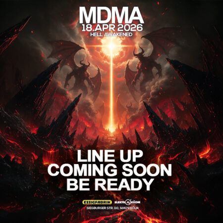 Tickets 12 MDMA - Musik Die Mich Antreibt xxx Hell Awakened xxx 18.04.2026