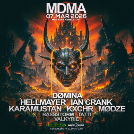 Tickets 6 MDMA - Musik Die Mich Antreibt xxx Machine Rebellion xxx 07.03.2026