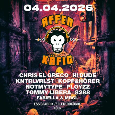 Startseite 6 Affenkäfig xxx Essigfabrik xxx Köln 04.04.2026
